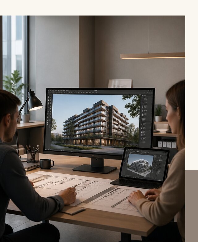 3D визуализация архитектуры и объектов строительства в Липецке