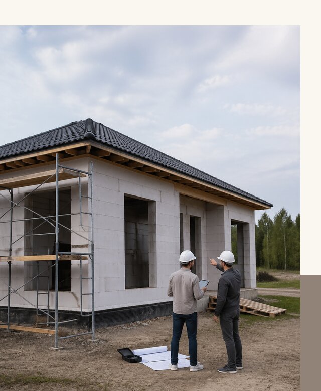 Проектирование одноэтажных домов из газобетона в Липецке
